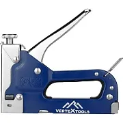 Степлер строительный для скоб Vertextools (0042-05) тип 53 с регулировкой удара стальной Степлер строительный для скоб Vertextools (0042-05) тип 53 с регулировкой удара стальной