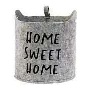 Органайзер для хранения Sweet Home 250х200х240 мм складной светло-серый Органайзер для хранения Sweet Home 250х200х240 мм складной светло-серый