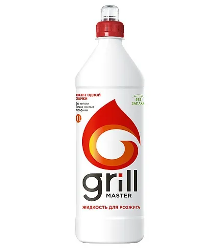 Жидкость для розжига Grill Master 1 л Жидкость для розжига Grill Master 1 л
