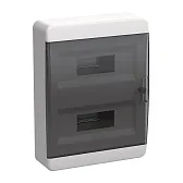 Щит распределительный навесной IEK Tekfor ЩРН-П-24 пластиковый IP41 385х290х102 мм 24 модуля прозрачная дверь (TF5-KP12-N-24-41-K01-K03) Щит распределительный навесной IEK Tekfor ЩРН-П-24 пластиковый IP41 385х290х102 мм 24 модуля прозрачная дверь (TF5-KP12-N-24-41-K01-K03)