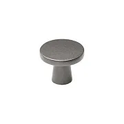 Ручка-кнопка мебельная Kerron Metallic d35 мм металлическая графит (K-2380 GF)