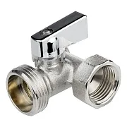 Кран шаровой латунный MasterProf Compact 1/2 ВР(г) х 3/4 НР(ш) х 1/2 НР(ш) к бытовой технике хром мини трехходовой ГОСТ Р 59553-2021 (ИС.081210) Кран шаровой латунный MasterProf Compact 1/2 ВР(г) х 3/4 НР(ш) х 1/2 НР(ш) к бытовой технике хром мини трехходовой ГОСТ Р 59553-2021 (ИС.081210)