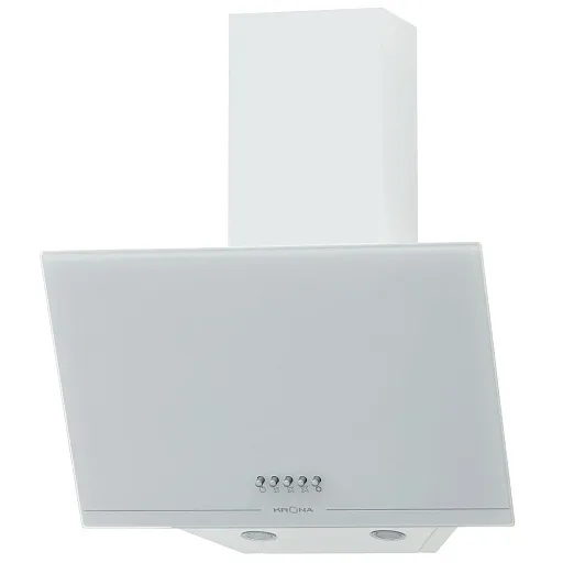 Кухонная вытяжка наклонная Krona Jina 500 White PB V2 49,5 см белая Кухонная вытяжка наклонная Krona Jina 500 White PB V2 49,5 см белая