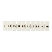 Маркеры для клемм JXB-ST 2,5 EKF PROxima с символами L1 L2 L3 N PE (100 шт.) (zb-st-2.5-L-1-3) Маркеры для клемм JXB-ST 2,5 EKF PROxima с символами L1 L2 L3 N PE (100 шт.) (zb-st-2.5-L-1-3)