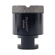 Коронка алмазная Rage по керамограниту d45 мм для УШМ (559586)