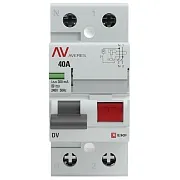 УЗО EKF Averes DV 40А 1P+N тип AC 300 мА 10 кА (rccb-2-40-300-s-av) УЗО EKF Averes DV 40А 1P+N тип AC 300 мА 10 кА (rccb-2-40-300-s-av)