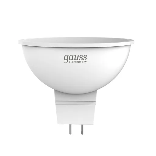 Лампа светодиодная Gauss GU5.3 4100К 11 Вт 850 Лм 180-240 В софит матовая