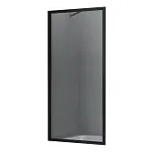 Шторка на ванну неподвижная 80х160х0,6 см профиль черный матовый WasserKraft Abens (20W01-80MB) Шторка на ванну неподвижная 80х160х0,6 см профиль черный матовый WasserKraft Abens (20W01-80MB)