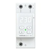 Реле напряжения модульное Welrok D2-63 220 В 63 А тип AC цифровое Реле напряжения модульное Welrok D2-63 220 В 63 А тип AC цифровое