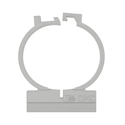 Фиксатор для труб 25 мм DKC двухкомпонентный серый (100 шт.) (51125DIY)