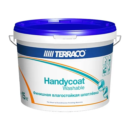 Шпатлевка финишная Terraco Handycoat Washable 15 кг Шпатлевка финишная Terraco Handycoat Washable 15 кг