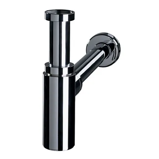 Сифон для раковины Wirquin Linies 1 1/4х32 мм без выпуска с отводом хром (31608002/30987189)