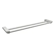 Полотенцедержатель WasserKraft Kammel K-8300 White 655 мм двойной на шуруп металл белый (K-8340W) Полотенцедержатель WasserKraft Kammel K-8300 White 655 мм двойной на шуруп металл белый (K-8340W)