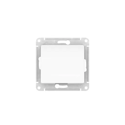 Выключатель Systeme Electric Glossa одноклавишный встраиваемый белый (GSL000111S)