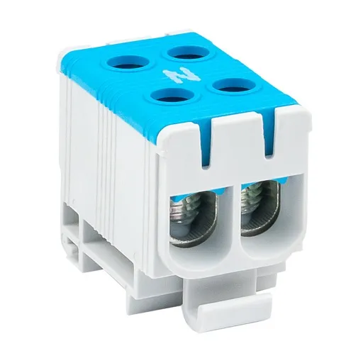Клемма на 4 провода EKF PROxima КСВ 16-50 2,5-50 кв.мм с пастой (plc-kvs2-16-50-blue) Клемма на 4 провода EKF PROxima КСВ 16-50 2,5-50 кв.мм с пастой (plc-kvs2-16-50-blue)
