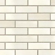 Клинкерная плитка для фасада Terramatic Plato White AC (18 шт.= 0,31 кв.м) слоновая кость 240х71х14 мм