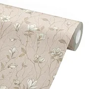 Обои компакт-винил на флизелиновой основе Euro Decor Магнолия 7358-21 (1,06х10,05 м)