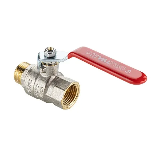 Кран шаровой латунный Valtec Base-ГОСТ 3/4 ВР(г) х 3/4 НР(ш) полнопроходной ручка прямой (VT.215S.N.05) Кран шаровой латунный Valtec Base-ГОСТ 3/4 ВР(г) х 3/4 НР(ш) полнопроходной ручка прямой (VT.215S.N.05)