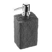 Дозатор для мыла Fora Stone Black настольный полирезин черный (For-STN021BL) Дозатор для мыла Fora Stone Black настольный полирезин черный (For-STN021BL)