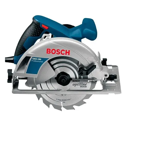Пила дисковая электрическая Bosch GKS 190 1400 Вт 190 мм (0601623000) Пила дисковая электрическая Bosch GKS 190 1400 Вт 190 мм (0601623000)
