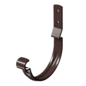 Docke STAL PREMIUM Карнизный крюк короткий D125 (Шоколад 8019)