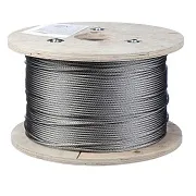 Трос нержавеющая сталь d3 мм (250 м) Трос нержавеющая сталь d3 мм (250 м)