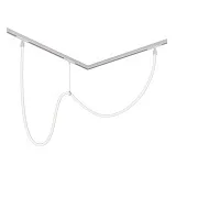 Светодиодный трековый светильник магнитный Arte Lamp Loop 4000К 65 Вт черный (A4911PL-1WH)
