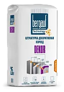 Штукатурка Bergauf Dekor декоративная короед 25 кг