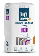 Штукатурка Bergauf Dekor декоративная короед 25 кг