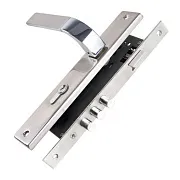 Замок врезной Punto LOCKSET90.ORION.4585-3 SN/CP для входной двери под цилиндр матовый никель/хром 5 ключей