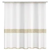 Штора для ванны Fora Stone Natural 1800х1800 мм полиэстер белая/бежевая (FOR-STN203NAT) Штора для ванны Fora Stone Natural 1800х1800 мм полиэстер белая/бежевая (FOR-STN203NAT)
