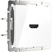 Розетка HDMI Werkel встраиваемая белая (a051121)