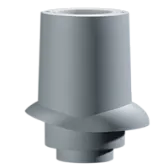 Docke PREMIUM/ Выход канализационный ИЗЛ-110/500/ Труба/ Серый