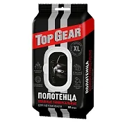 Салфетки влажные для автомобиля Top Gear размер XL (60 шт.)