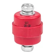 Изолятор EKF PROxima SM-30 IP30 380 А с болтом и шайбой пластиковый красный (10 шт.) (plc-sm-30)