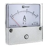 Амперметр аналоговый EKF PROxima AMA-801 80х80 мм IP20 400 А трансформаторное подключение на 5 модулей (ama-801-400) Амперметр аналоговый EKF PROxima AMA-801 80х80 мм IP20 400 А трансформаторное подключение на 5 модулей (ama-801-400)