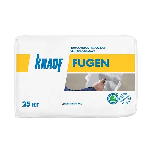 Шпаклевка гипсовая Knauf Фуген 25 кг Шпаклевка гипсовая Knauf Фуген 25 кг