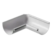 Docke STAL PREMIUM Угол внутренний 90° D125 (Пломбир 9010)