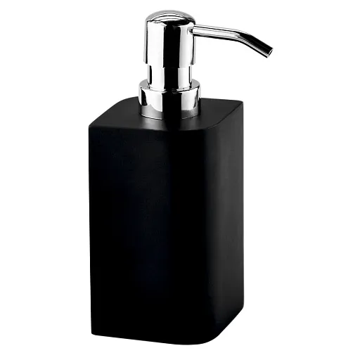 Дозатор для мыла WasserKraft Elba K-2700 настольный пластик черный (2799)