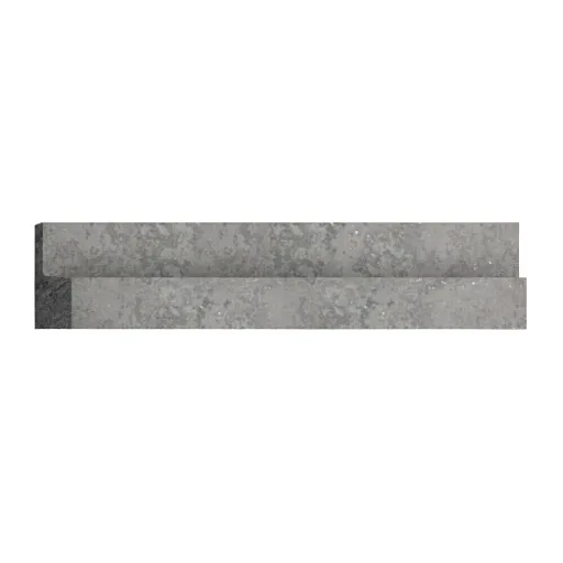 Рейка для панелей из экополимера ударопрочная 61х21х2900 мм Decomaster D305-1629G-18 серая