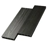 Доска террасная Greenwerk 21х135х3000 мм ДПК графит (2 шт.)