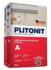 Клей для керамической плитки Plitonit А 25 кг