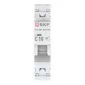 Автоматический выключатель модульный EKF PROxima ВА 47-63N 1P 16А тип C 6 кА 230 В (M636116C) Автоматический выключатель модульный EKF PROxima ВА 47-63N 1P 16А тип C 6 кА 230 В (M636116C)
