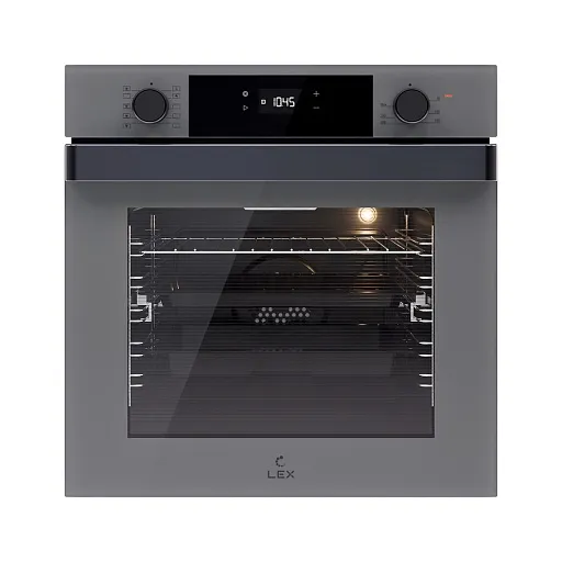 Духовой шкаф электрический встраиваемый Lex EDP 610 GR Wide Series 595 мм серый Духовой шкаф электрический встраиваемый Lex EDP 610 GR Wide Series 595 мм серый