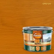 Антисептик Pinotex Ultra декоративный для дерева орегон 9 л Антисептик Pinotex Ultra декоративный для дерева орегон 9 л