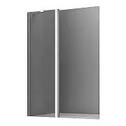 Шторка на ванну распашная 110х140х0,6 см профиль хром WasserKraft Salm (27P02-110) Шторка на ванну распашная 110х140х0,6 см профиль хром WasserKraft Salm (27P02-110)
