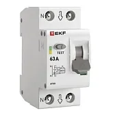Устройство защиты от дугового пробоя EKF PROxima 63-pro 2P 63А 230 В на DIN-рейку (afdd-2-63-pro)