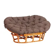 Диван садовый из ротанга TetСhair Mamasan медовый/коричневый 1690х1020х800 мм с подушкой (24259) Диван садовый из ротанга TetСhair Mamasan медовый/коричневый 1690х1020х800 мм с подушкой (24259)