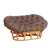 Диван садовый из ротанга TetСhair Mamasan медовый/коричневый 1690х1020х800 мм с подушкой (24259) Диван садовый из ротанга TetСhair Mamasan медовый/коричневый 1690х1020х800 мм с подушкой (24259)