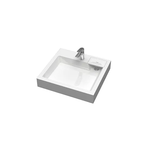 Раковина на стиральную машину MARRBAXX Энигма V62 60х55 см белая (V062D001) Раковина на стиральную машину MARRBAXX Энигма V62 60х55 см белая (V062D001)